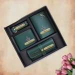 Leather 4 In 1 Corporate Wallet Gift Set